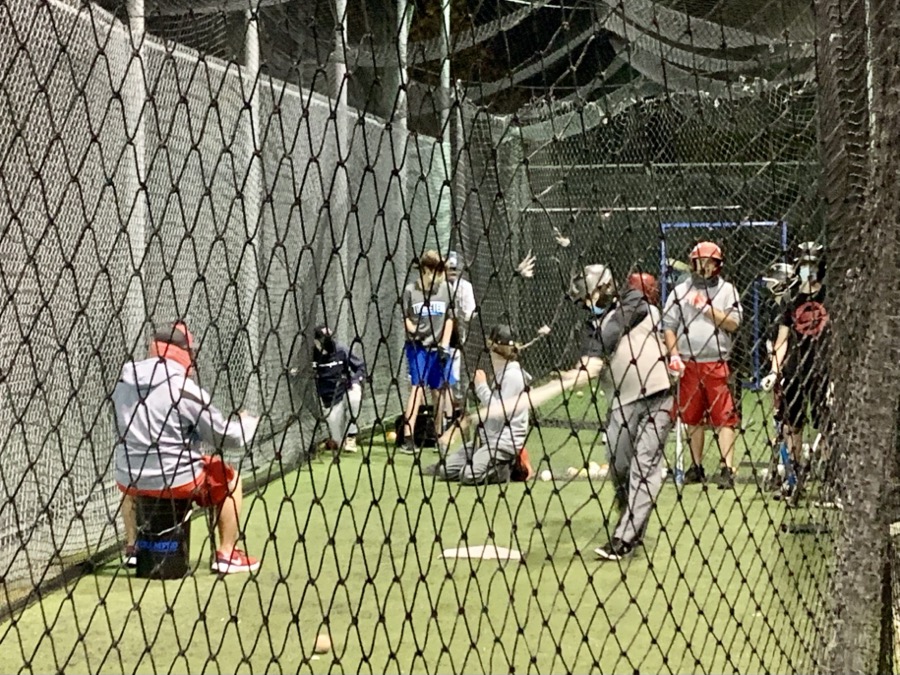 8th Grade Batting Practice at Torrance Batting Cages 310 BASEBALL
